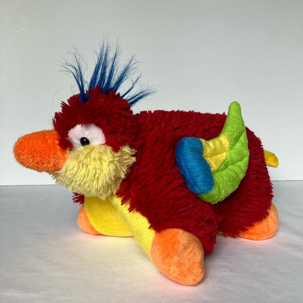 Pillow Pets Parrot Plush Pee-wees 11" Discontinued 0625H